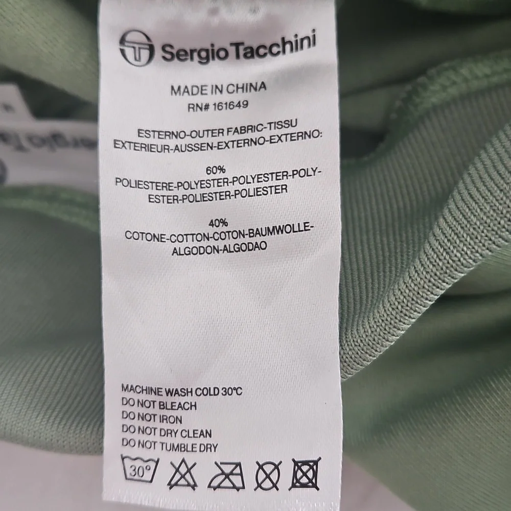 Sergio Tacchini Dallas Track Pant, Size M.